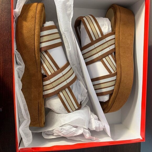 Golo elastic stripe platform sandal size 7,5 - Picture 13 of 14